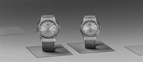 essential watches hublot|Hublot Classic Fusion Watches Join The Essential Grey Lineup.